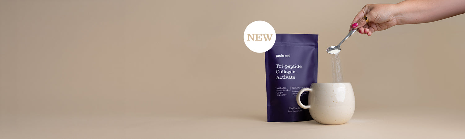 Low dalton <br> Tri-peptide collagen powder.