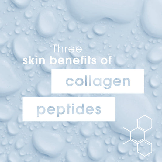 Three skin benefits of collagen peptides