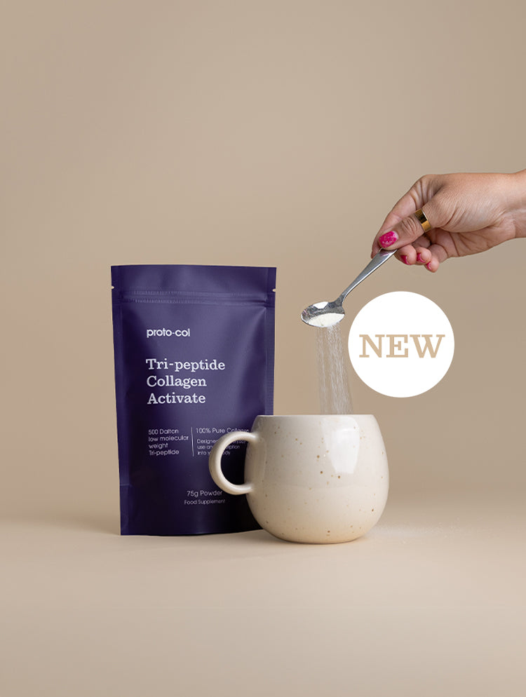 Low dalton <br>  Tri-peptide collagen powder.